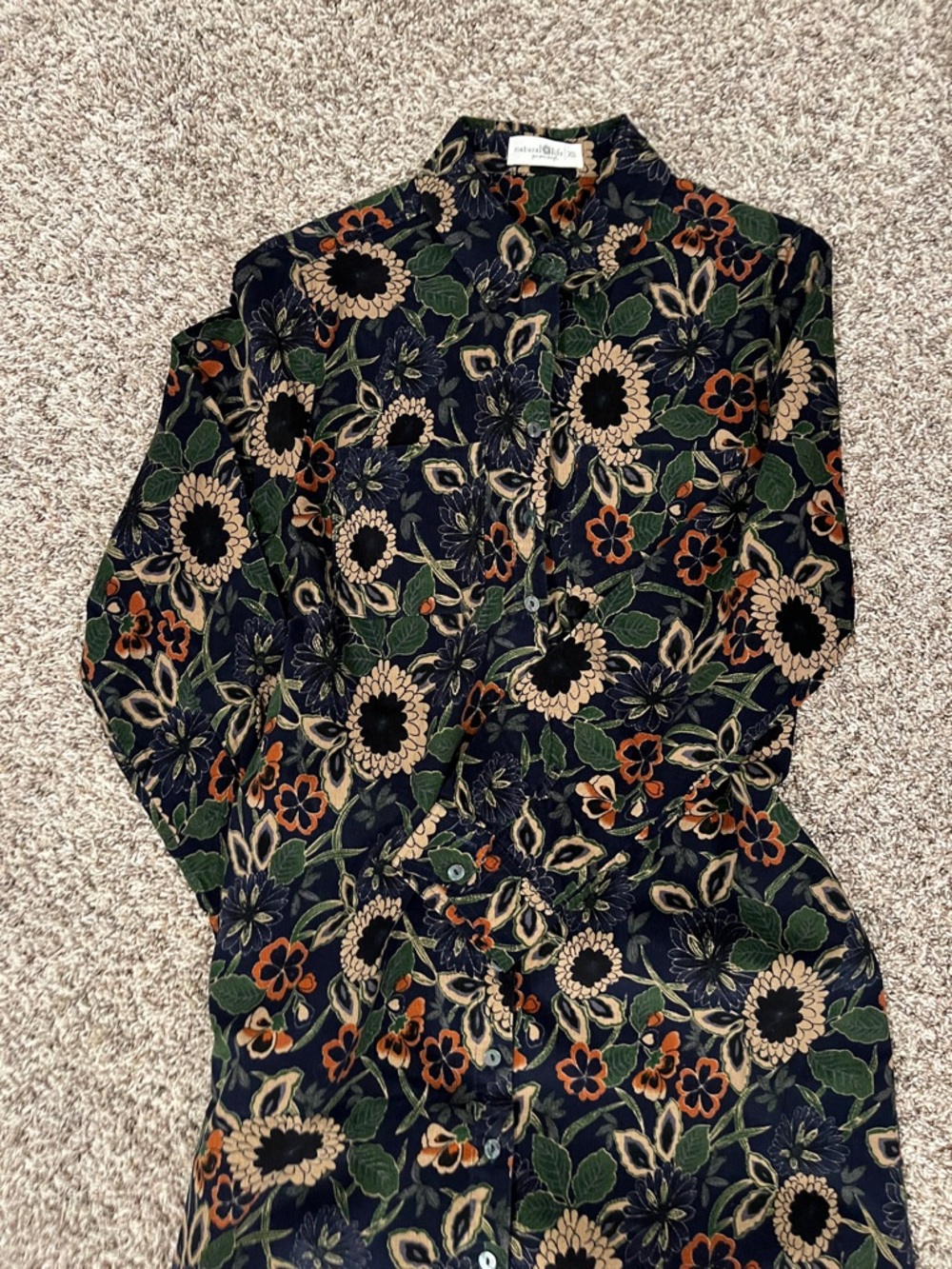 Natural Life Dahlia Corduroy Shirt Dress